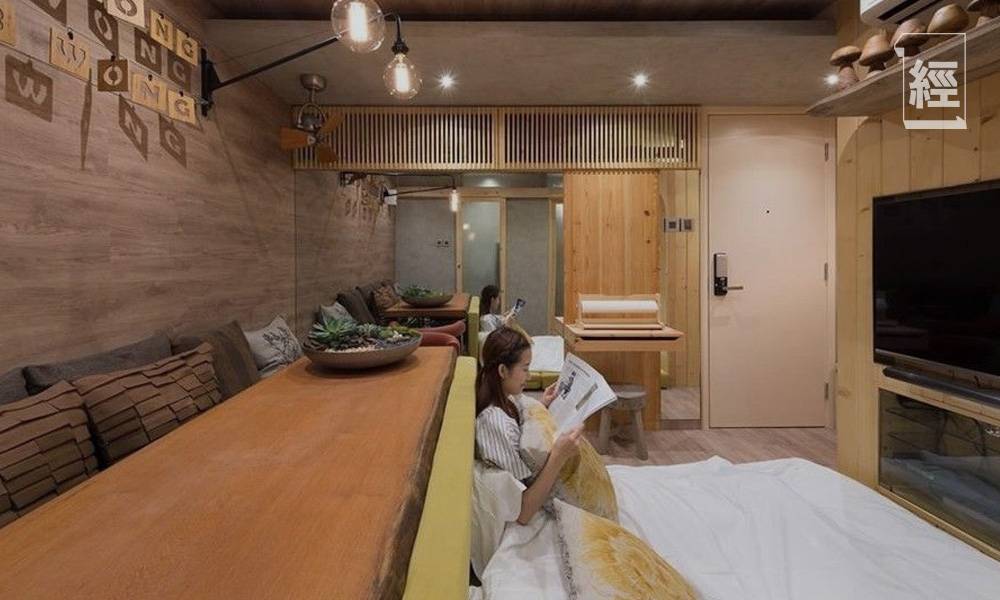 【裝修設計】250呎公屋變可住8人型格日式部屋 曾獲「環球設計大獎金獎」 浴室特設日式風呂