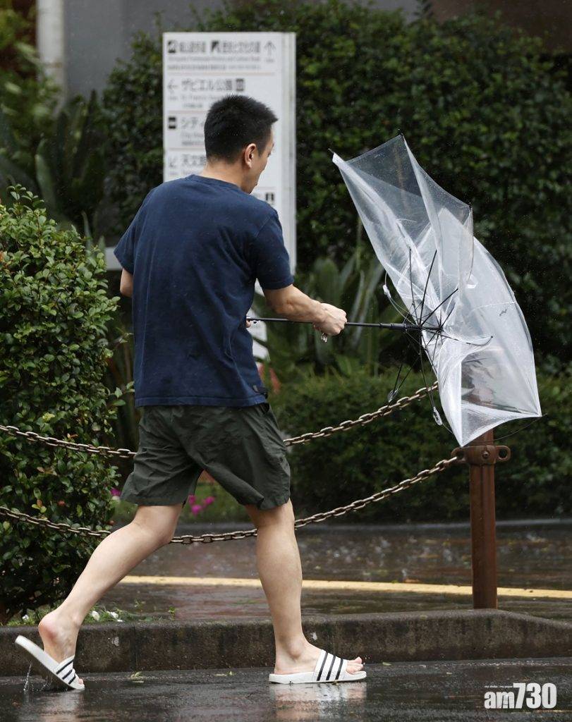  【挾帶烈風暴雨】超強颱風「海神」襲九州  3傷43萬人疏散 (有片)