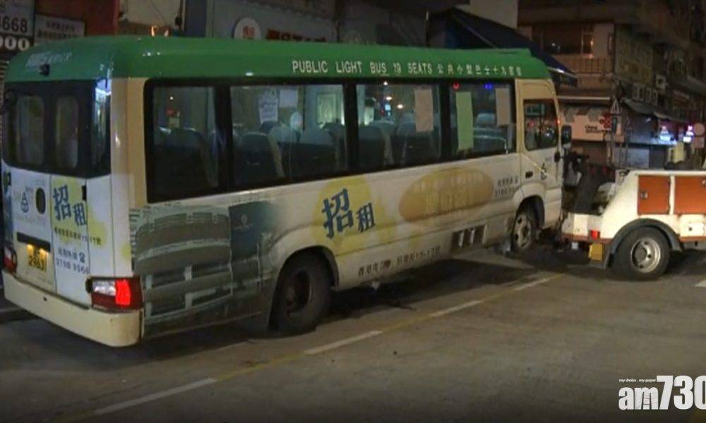  香港仔小巴溜前夾傷司機 熱心途人倒車救人
