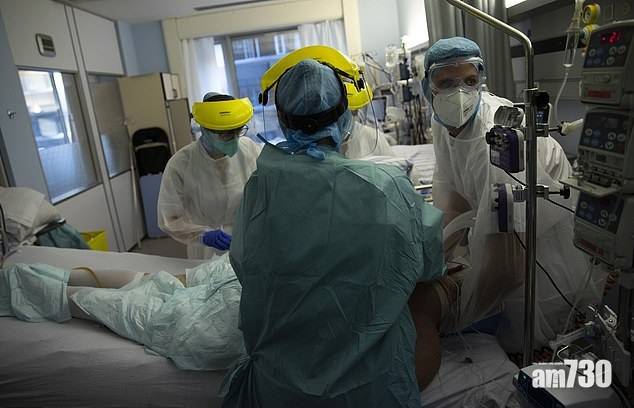  【新冠肺炎】醫療系統瀕崩潰  比利時醫生護士染疫照上班