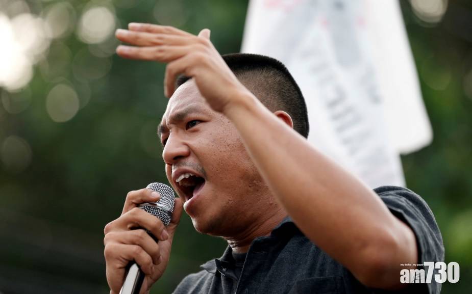  【泰國示威】示威領袖：巴育4時前不下台行動將升級
