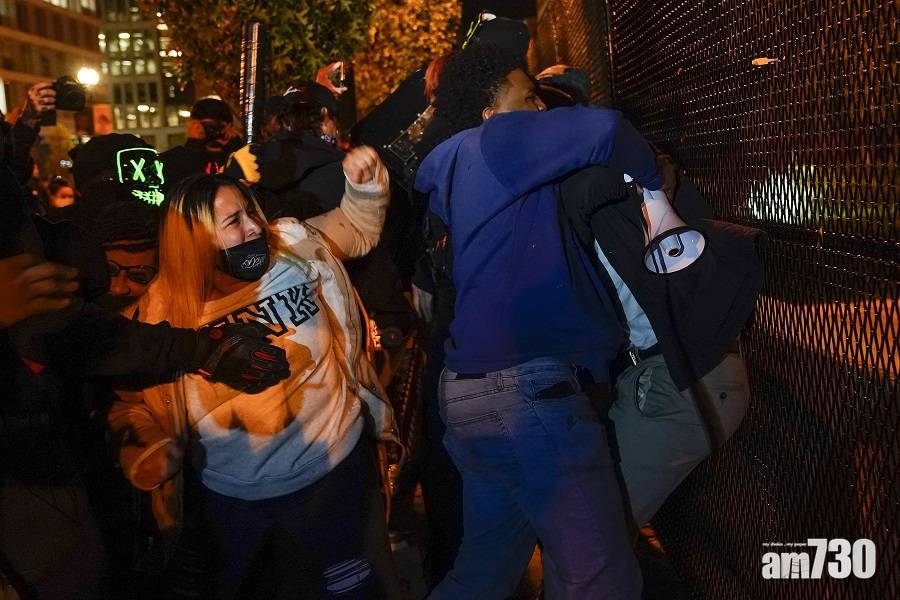  【美國大選】BLM示威者特朗普粉絲白宮外爆衝突