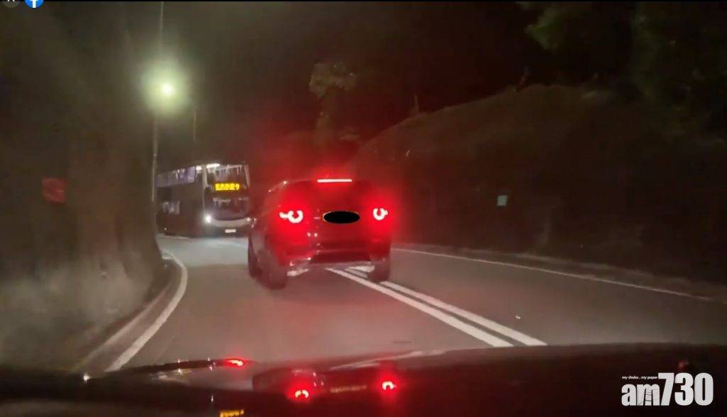 【任我行】SUV石澳一車霸二線 網民:似單軌列車