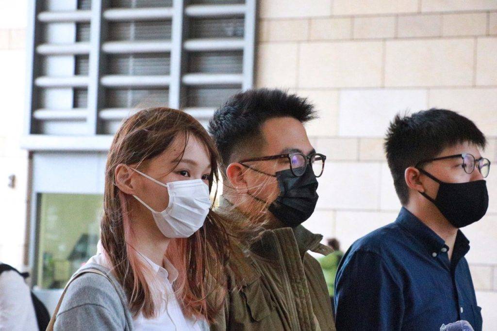 【包圍警總案】黃之鋒:面臨監禁不放棄 周庭:或面對人生首次入獄