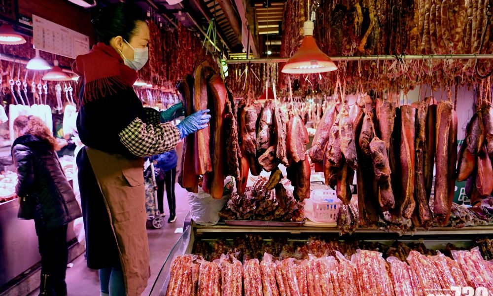 製臘肉+禁外地生豬 內地南方豬肉價格反彈