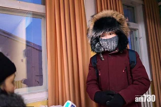  【全球最凍上學】俄學童零下51度步行回校  眼睫毛結霜