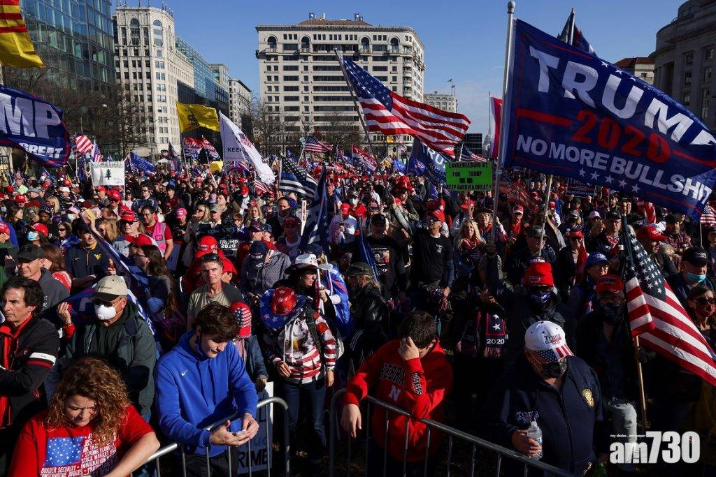  【美國大選】選舉人團明投票  特朗普支持者華盛頓示威爆衝突