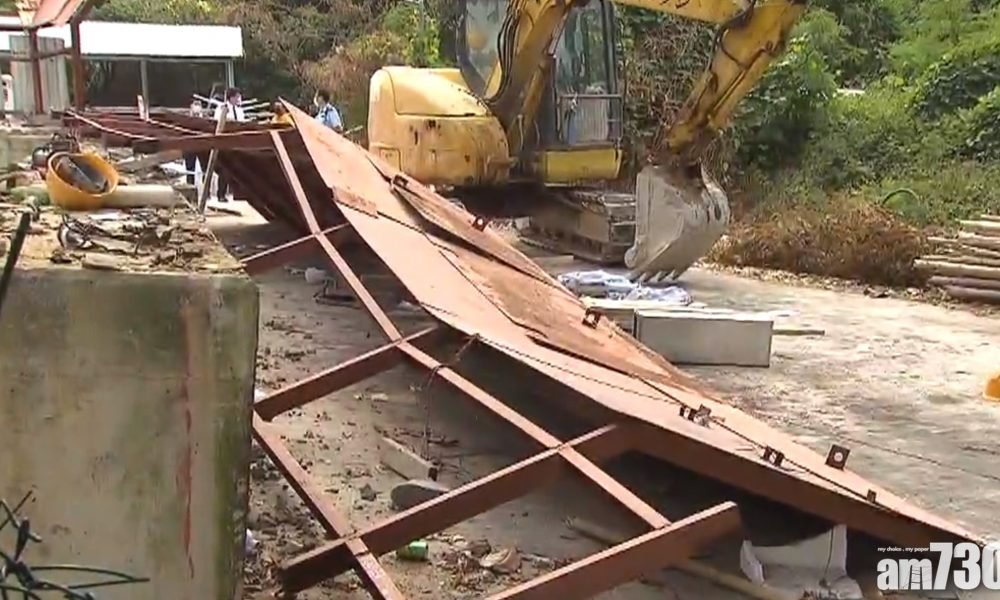 赤柱地盤冧鐵架　兩工人一死一傷