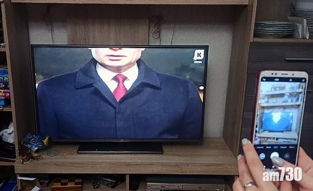 【好大膽】播普京元旦講話「斬頭」  電視台否認政治抗議