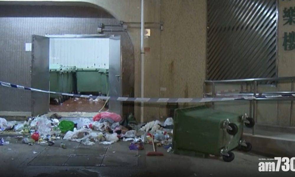  屯門男清潔工疑35樓垃圾槽飛墮地下亡 勞工處調查
