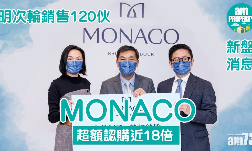  【新盤消息】MONACO次輪超額認購近18倍