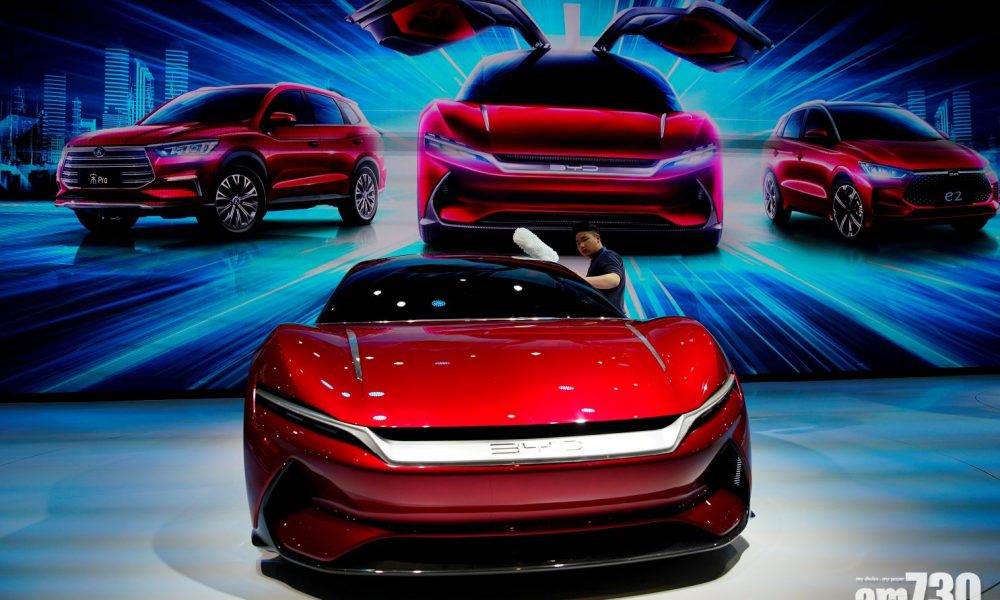  企業數據｜比亞迪1月新能源汽車銷量急增1.8倍