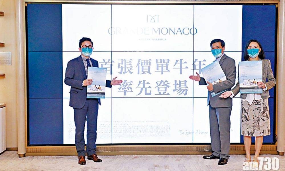  首批68伙 兩個月賣貴5% GRANDE MONACO入場766萬