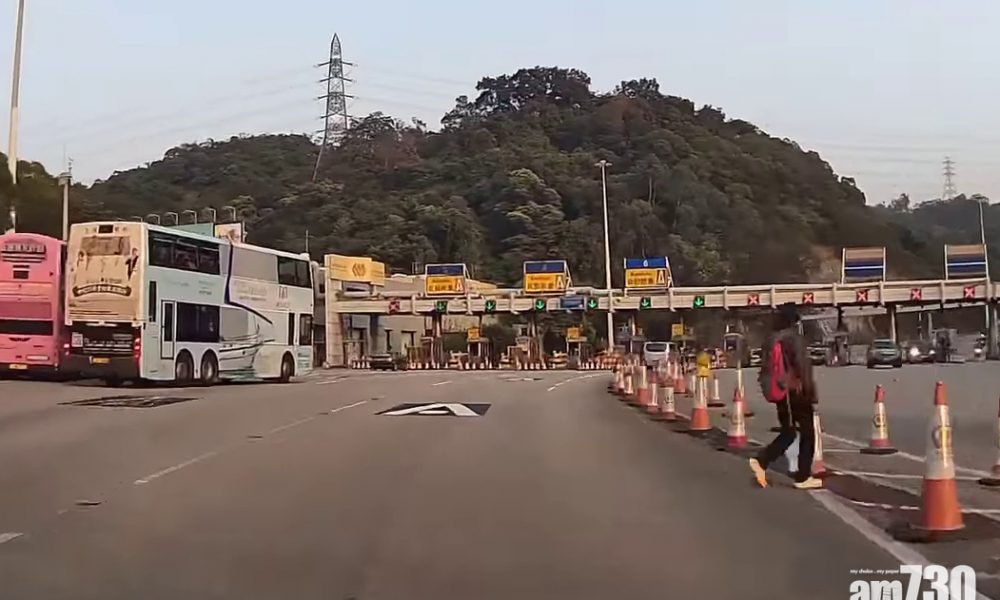  車Cam直擊｜城隧口橫跨10線過路　險象環生見狀司機感無言