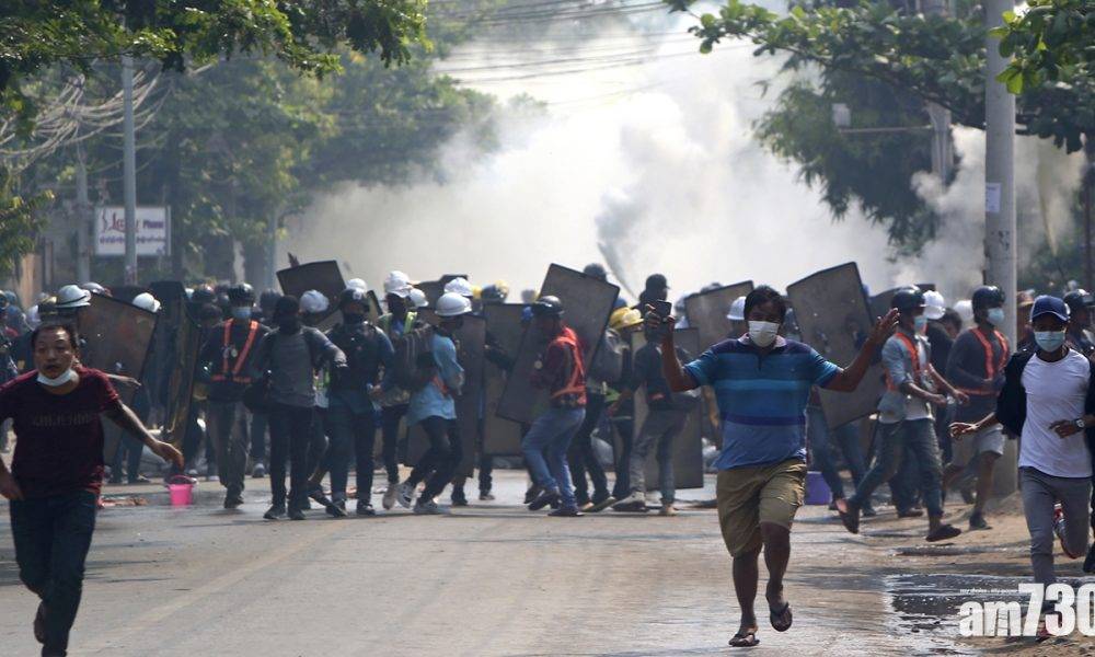 緬甸政變｜至少38名示威者死亡 有中資工廠被縱火