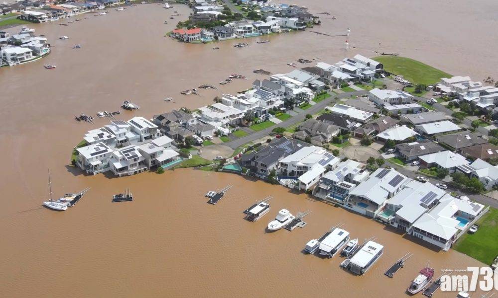  澳洲新省50年一遇雨災 當局下令低窪地區居民撤離