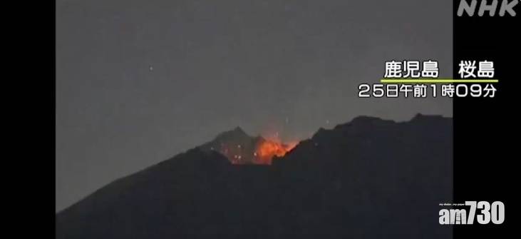 日本鹿兒島櫻島火山爆發 碎屑流創10年最遠紀錄(有片)