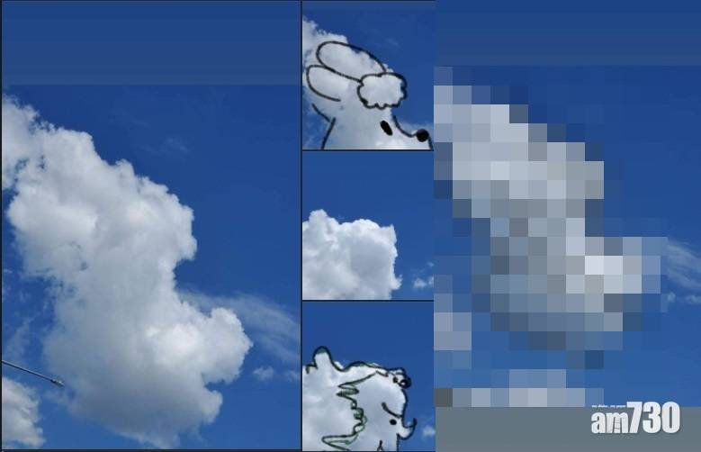  網上熱話｜分享雲朵想像圖引出高手 網友：留言救了原篇
