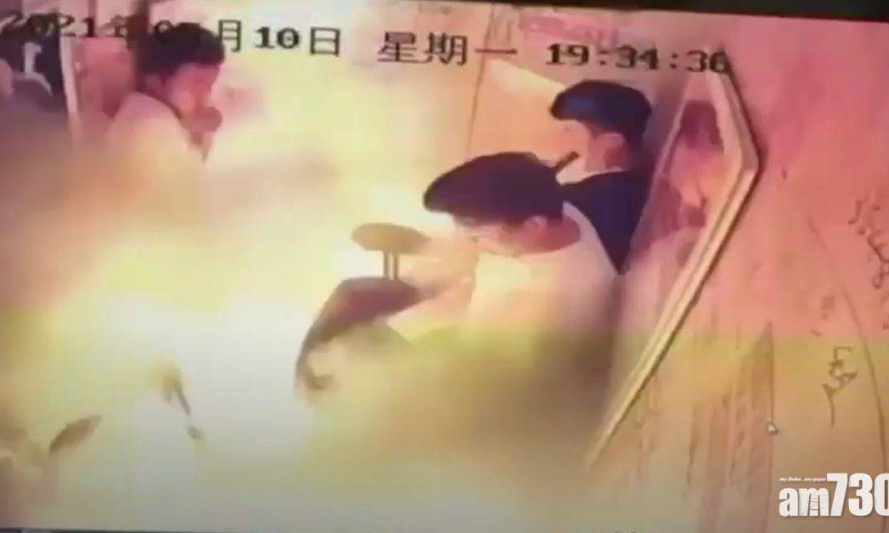  有片｜四川電動車升降機內突起火爆炸 5人燒傷包括一嬰兒