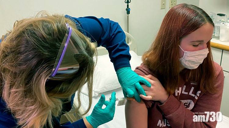  新冠疫苗｜加拿大批准為12至15歲兒童接種輝瑞疫苗