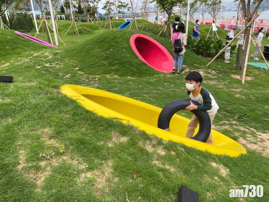  灣仔海濱長廊開放7,800平方米新空間 設「童樂園」主題活動區