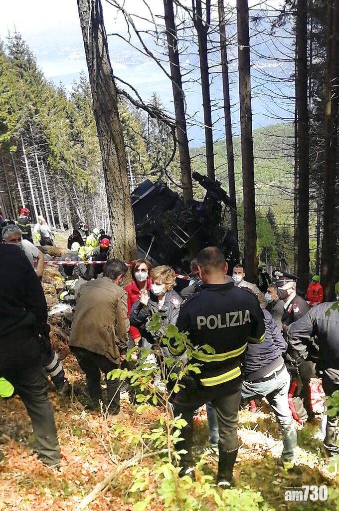  奪命意外｜意大利阿爾卑斯山登山纜車墮地 9死2兒童重傷