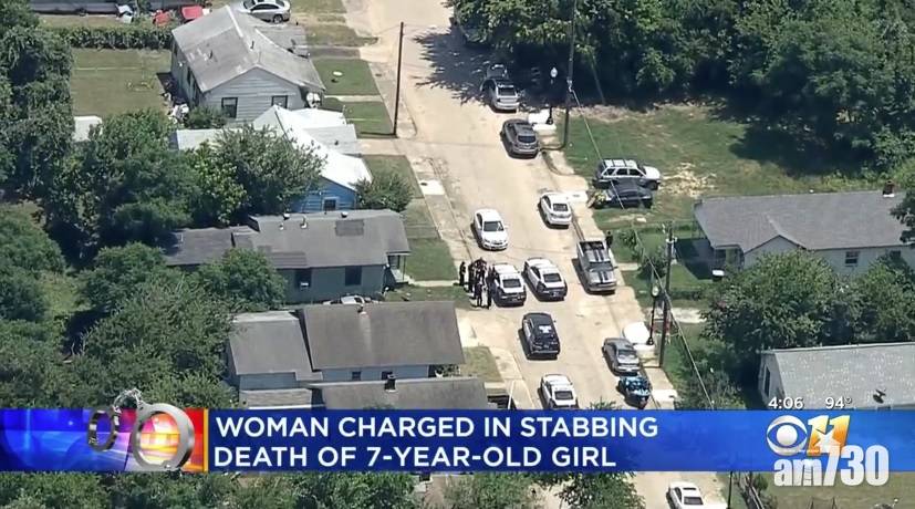  倫常兇案｜德州狠母30多刀刺斃7歲女兒  被捕時直認「是我做的！」