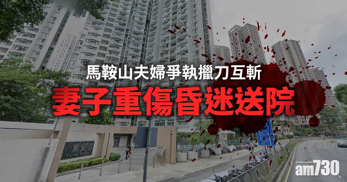 爭執擸刀互斬馬鞍山夫婦俱傷被捕 熱話 經濟一週