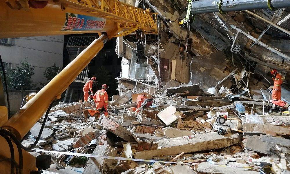  蘇州倒塌酒店增至17人遇難 疑裝修破壞主力牆肇禍