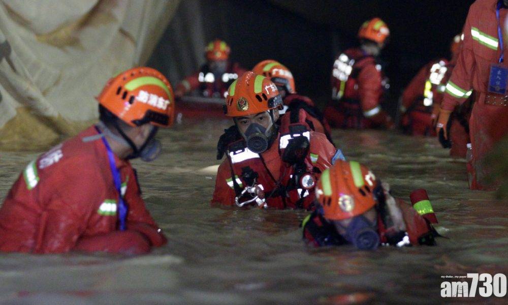  珠海隧道透水｜搜救人員尋獲2具遺體 12工人仍被困