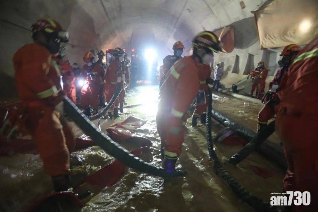  珠海隧道透水｜14工人被困3日 蛙人搜索無果