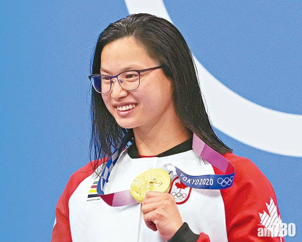  加國首金 中國出生獲收養赴加拿大 麥妮爾爆冷摘100米蝶泳金牌