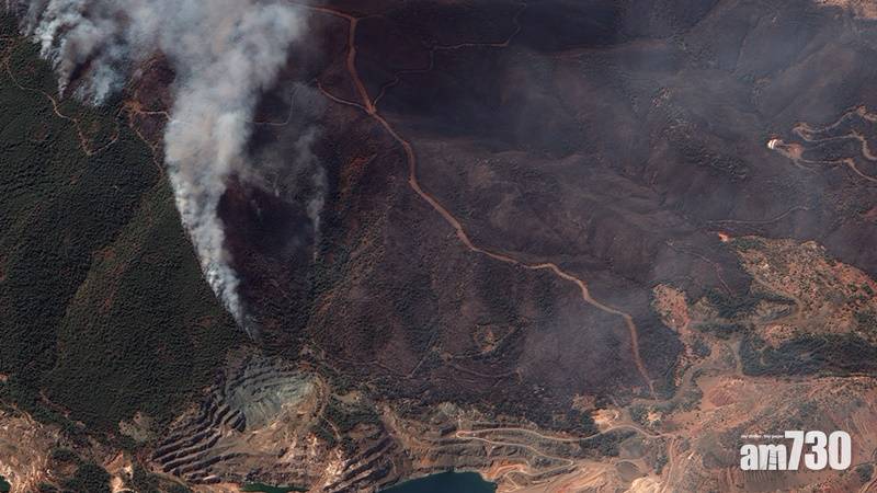  希臘山火｜埃維亞島逾2000人撤離 有直升機執勤時墜毀