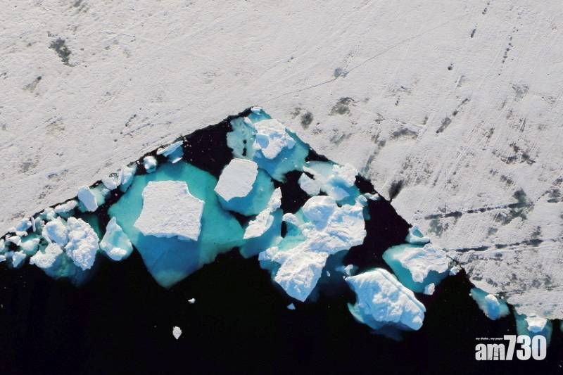  全球暖化｜格陵蘭頂峰冰蓋首度錄得降雨 