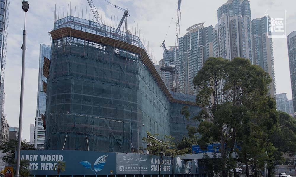 荔枝角道888號甲級商廈，間隔靈活，標準樓層全層建築面積約2.4萬平方呎，預計2022年4月落成。（圖片來源：新世界）