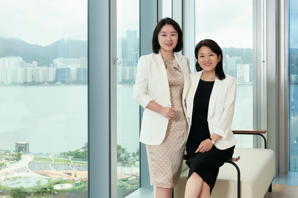 莊金輝 宏利ceo計劃 (左起)宏利經銷經理程麗(Lisa)及宏利財富管理經理莊金輝(Valentina)