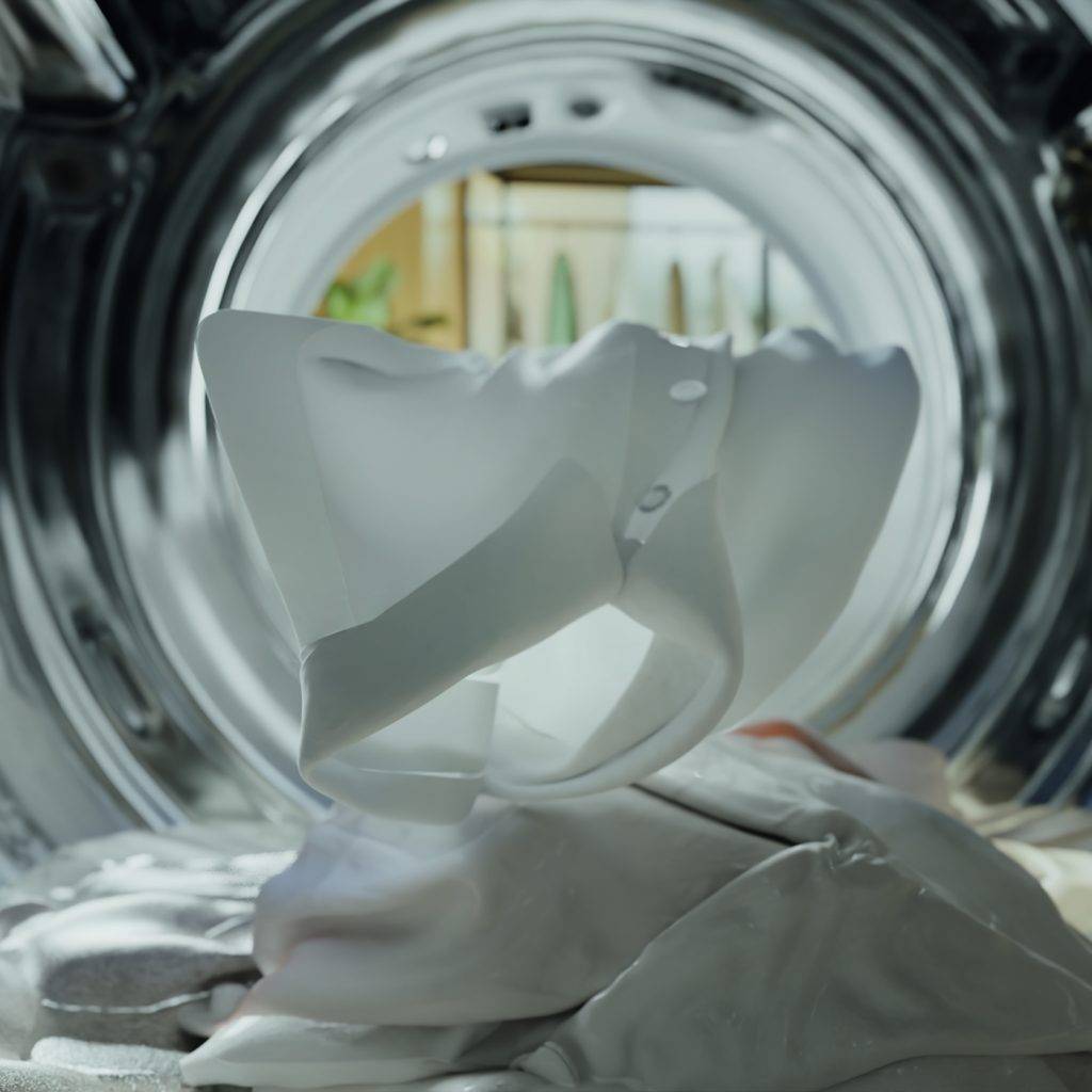 洗衣機 Miele洗衣機的不鏽鋼蜂巢式滾筒，比起水泥或塑料而製成的滾筒高效耐用。其獨特表面能減少衣物磨擦，有效避免起毛粒及壓痕。