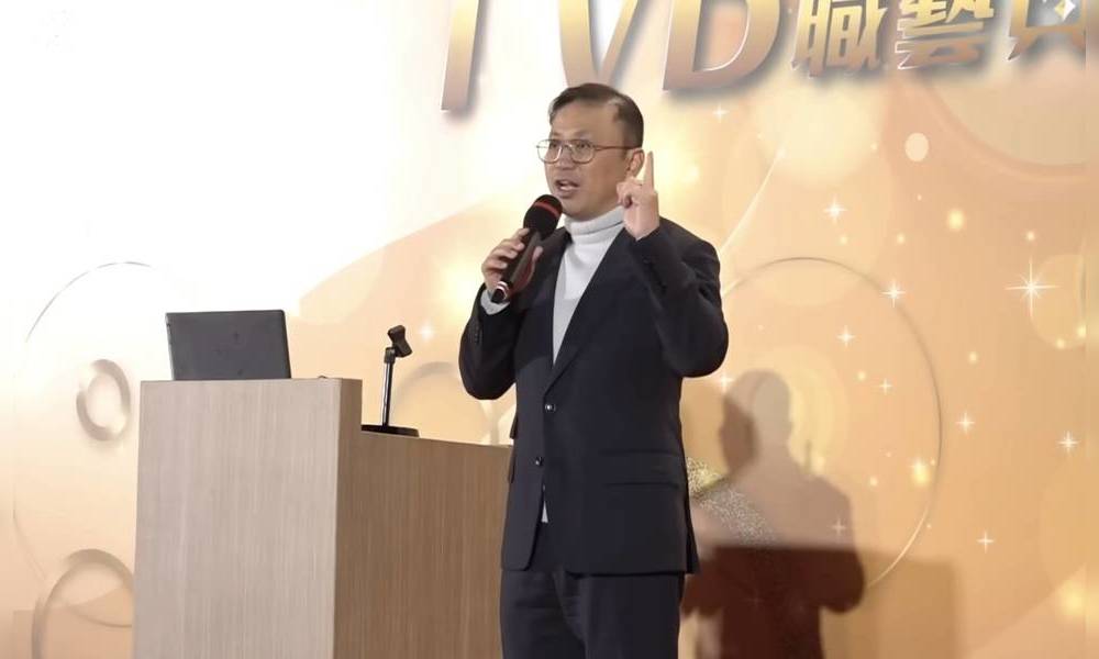 TVB董事局主席許濤（圖片來源：TVB 娛樂新聞台
）