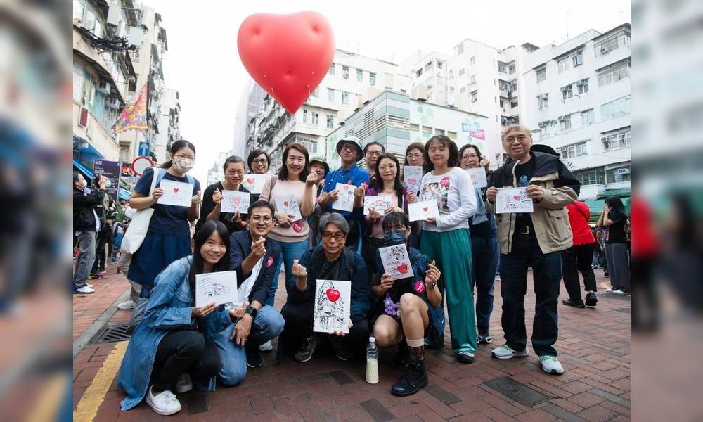 ChubbyHearts 活現香港 「快閃追心團」由今天起一連五天舉辦，會有速畫、攝影、電影、社區及建築等主題及嘉賓分享。