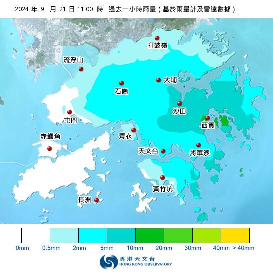 天文台最新暴雨消息｜黃雨警告現正生效！