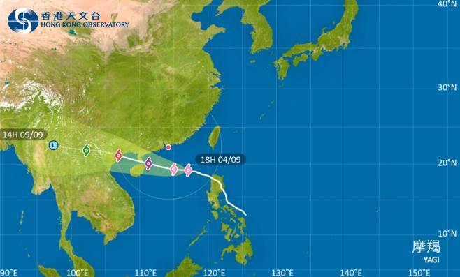 颱風摩羯｜三號強風信號現正生效