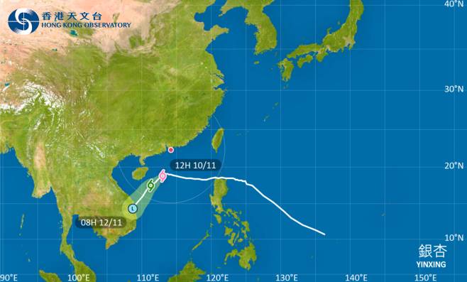 外遊注意！強颱風銀杏影響海南島 最新路徑圖/航班資訊/旅遊保險一文睇