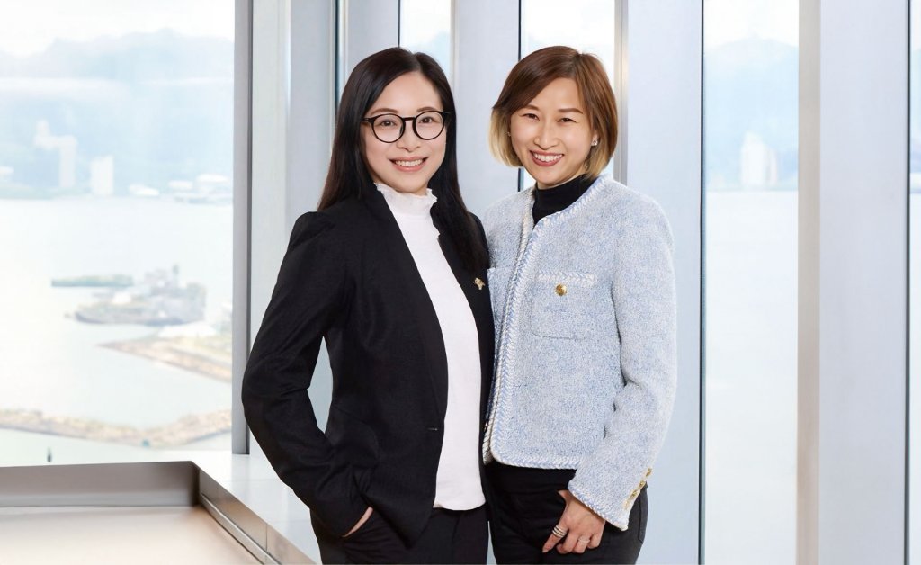 阮子然 宏利ceo計劃 (左起)宏利財富管理經理阮子然(Joyce)及宏利經銷經理岳游慧(Jenny)