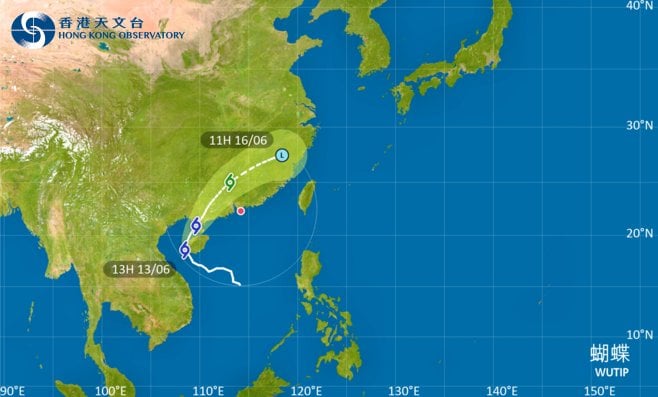外遊注意！颱風蝴蝶影響北部灣 最新路徑圖/航班資訊/旅遊保險一文睇