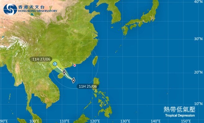 外遊注意！颱風熱帶低氣壓影響海南島 最新路徑圖/航班資訊/旅遊保險一文睇