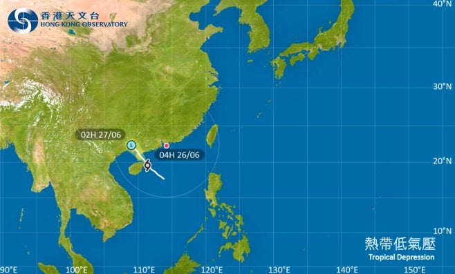外遊注意！颱風熱帶低氣壓影響海南島 最新路徑圖/航班資訊/旅遊保險一文睇