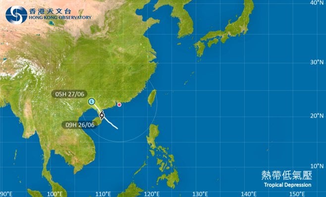 外遊注意！颱風熱帶低氣壓影響海南島 最新路徑圖/航班資訊/旅遊保險一文睇