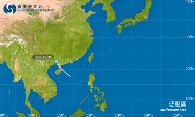 颱風低壓區 颱風消息