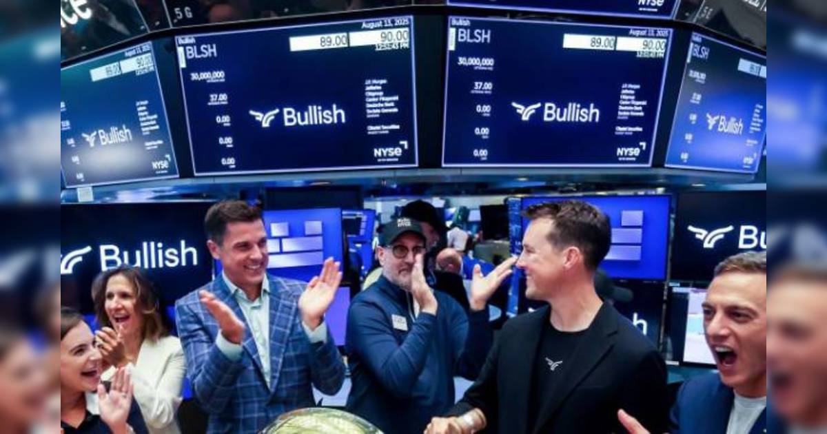 CoinDesk母企Bullish首掛 一度飆逾2倍 Bitcoin 突破12.4萬美元