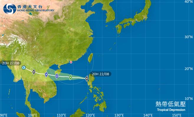 外遊注意!颱風熱帶低氣壓影響呂宋 最新路徑圖/航班資訊/旅遊保險一文睇